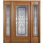 Decorative Wrought Iron Wood Doors at Doors4Home.com