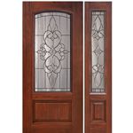 GlassCraft 1 Panel Arch Lite Courtlandt-1-1