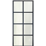 GlassCraft, Model: 8-LT Metal Barn Door