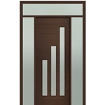 DSA Doors, Model: Flores 3-Lite-V-1-R 8/0 E-09