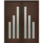 DSA Doors, Model: Flores 3-Lite-V-1-R 8/0 E-04