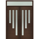 DSA Doors, Model: Flores 3-Lite-V-2-R 8/0 E-04-T