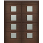 DSA Doors, Model: Flores 4-Lite-Square 8/0 E-04