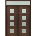 DSA Doors, Model: Flores 4-Lite-Square 8/0 E-04-T