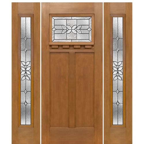 Escon Doors FF621CD-1-2 Douglas Fir Grain Fiberglass Craftsman Style ...