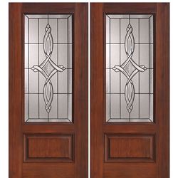 Shop Decorative Glass Fiberglass Doors | Fiberglass Doors | Doors4Home