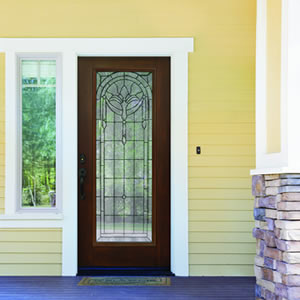 decorative glass doors exterior